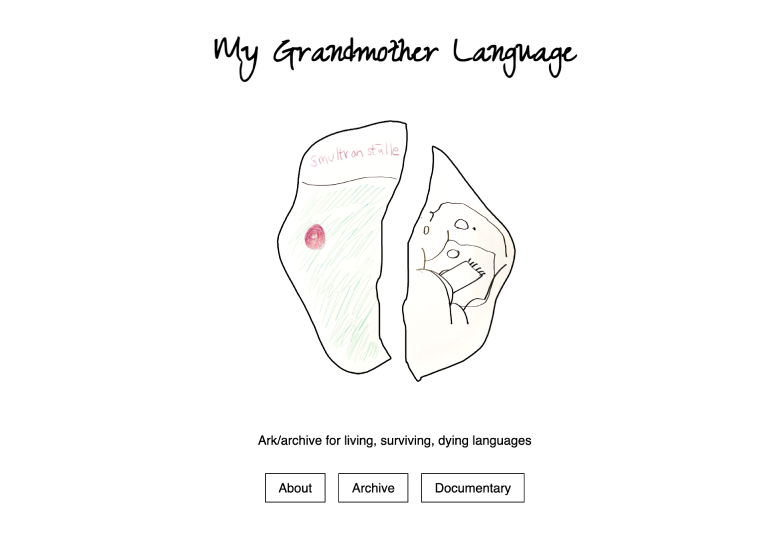 My Grandmother Language
